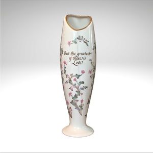 Love is Patient Bud vase